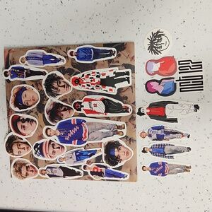 K-Pop Merch Official NCT 127 / 24 Stickers With Envelope